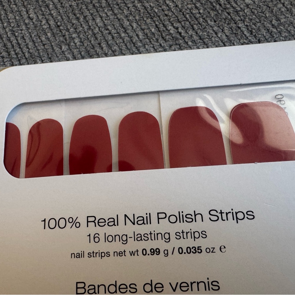 Color Street Nail Polish Strips - Amazing Greige, Macaron, Beijing Beauty - Picture 5 of 5